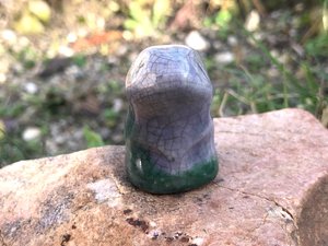 RESERVED: Spirit of life & earth nature spirit kami raku statue | Shinto kamidana shrine sculpture, shamanism | guardian, protection, rewilding
