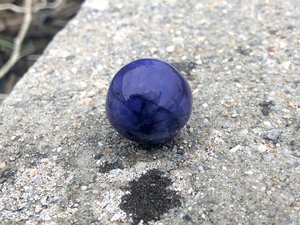 Marble of quiet, tranquility, and sleep | raku ceramic wellness statue | meditation, anxiety, peace sculpture, anti-stress fidget