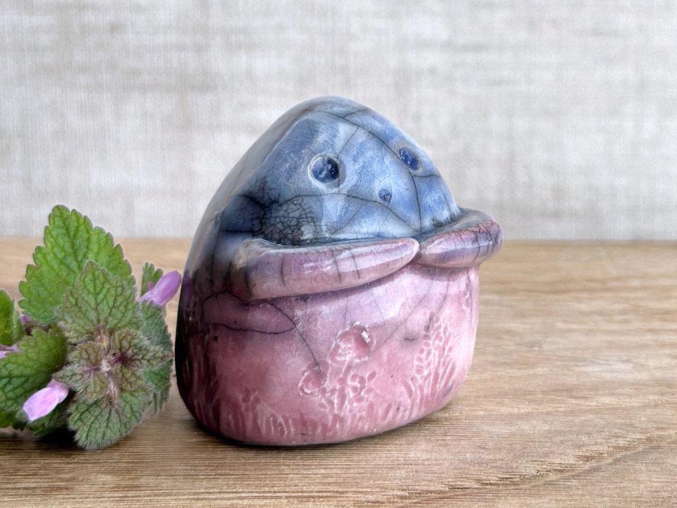 Gentle twilight elemental spirit guardian sculpture | Shinto, shamanism statue