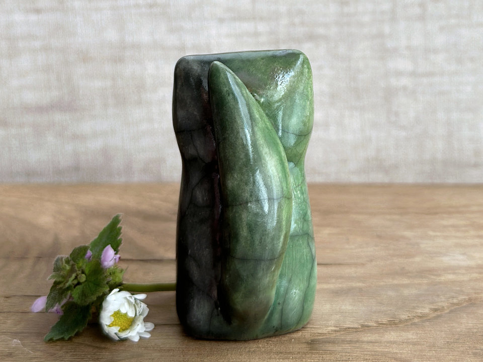 Earth spirit fox kami kitsune sculpture | Shamanism, Shinto Inari shrine