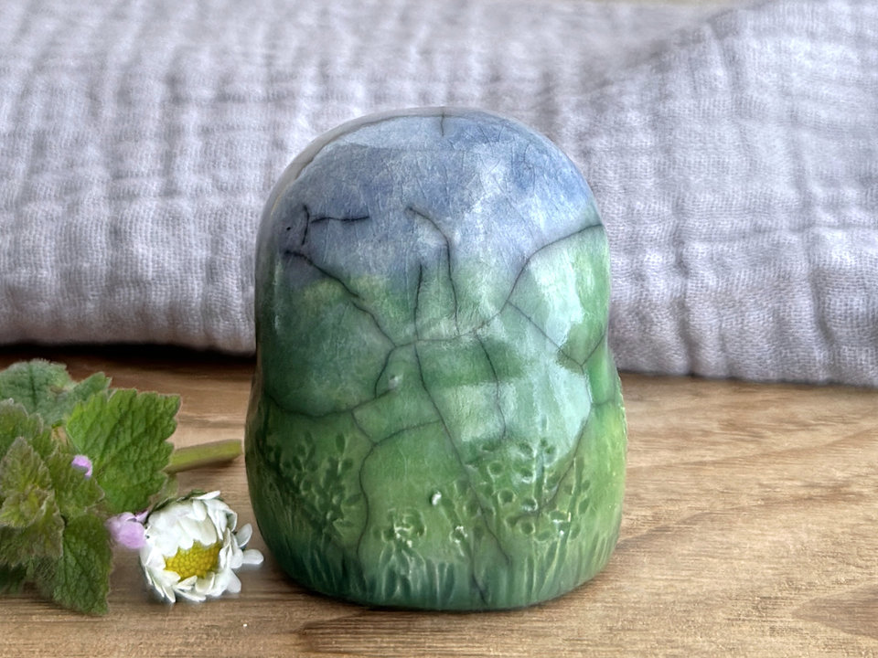 Spring earth elemental sculpture | Shinto shrine, shamanism folk art statue