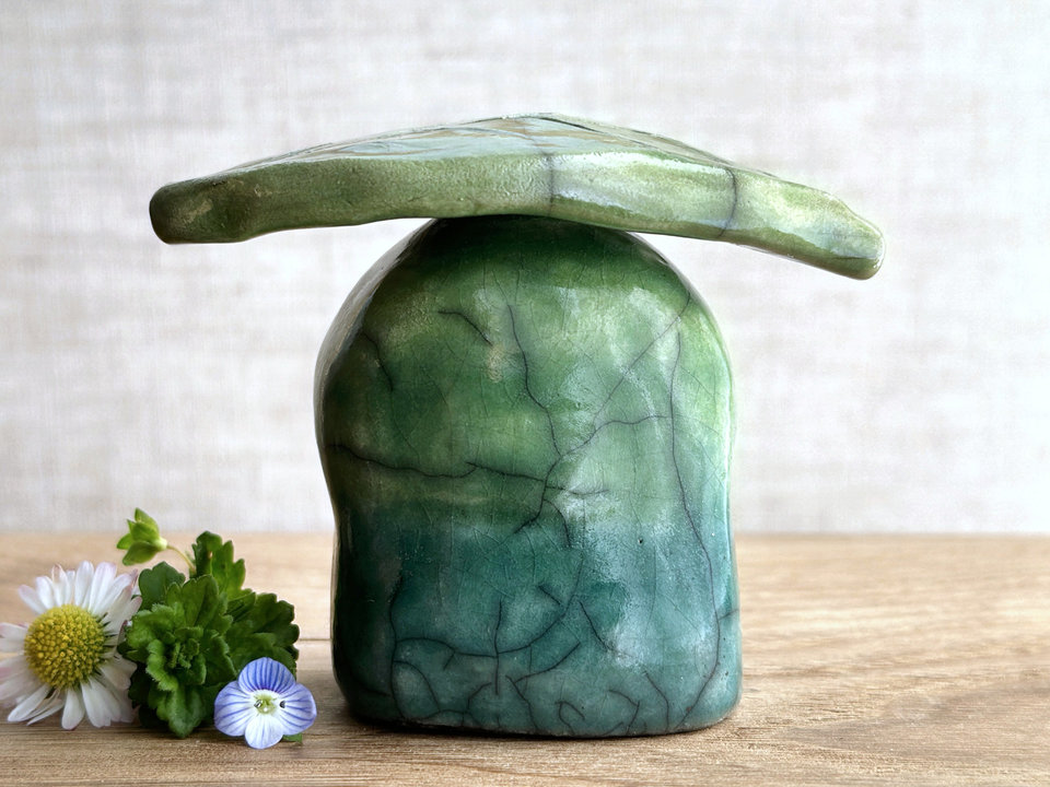 Nature guardian statue | Shinto shamanism earth spirit kami sculpture