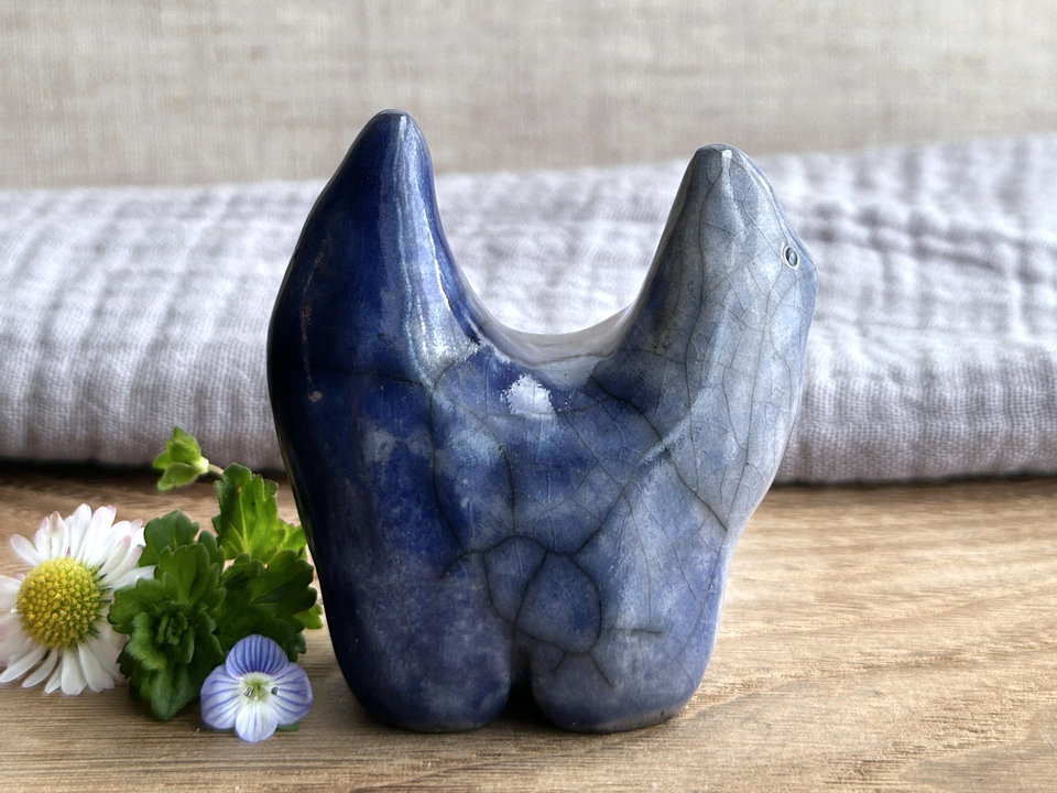 A moon-creature friend | Shinto sculpture, shamanism totem