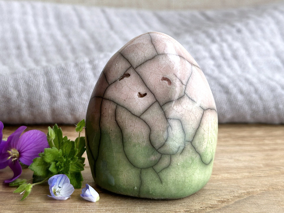 Spring earth spirit elemental sculpture | Shinto shrine, shamanism folk art statue