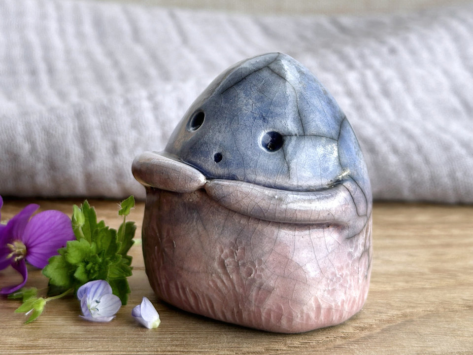 Gentle twilight elemental spirit guardian sculpture | Shinto, shamanism statue