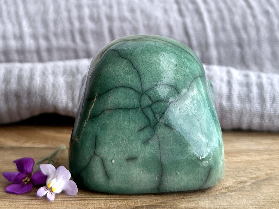 Kodama forest & tree spirit kami sculpture | Shinto guardian, shamanism totem statue