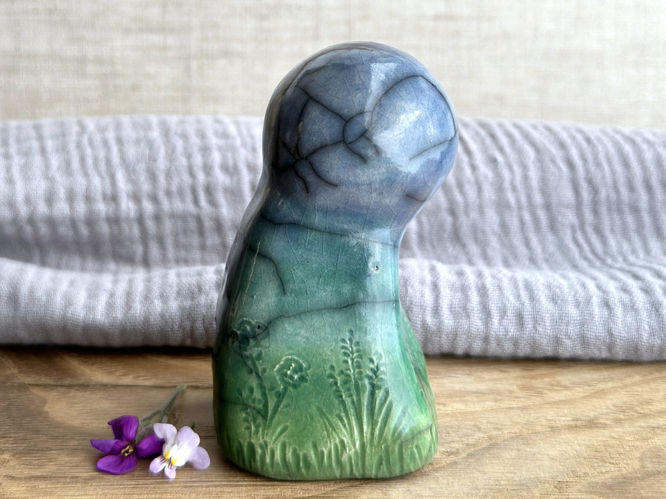 RESERVED: Earth spirit kami nature spirit sculpture | Shinto shamanism gaia statue