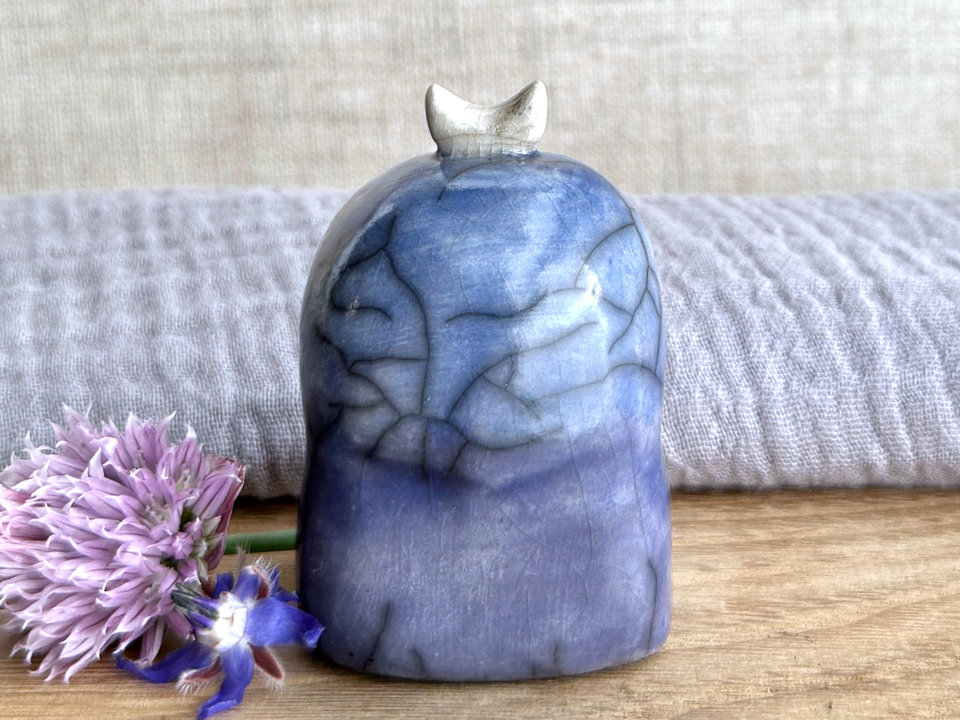 Nighttime moon nature spirit kodama guardian sculpture | Shinto, shamanism