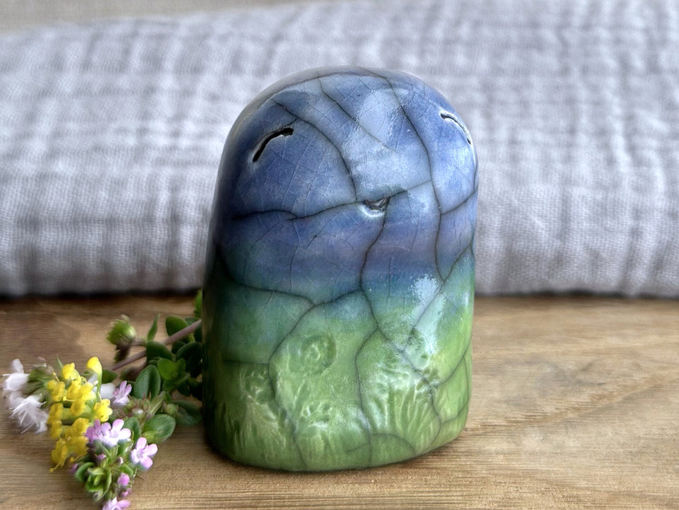 Spring earth elemental sculpture | Shinto shrine, shamanism folk art statue