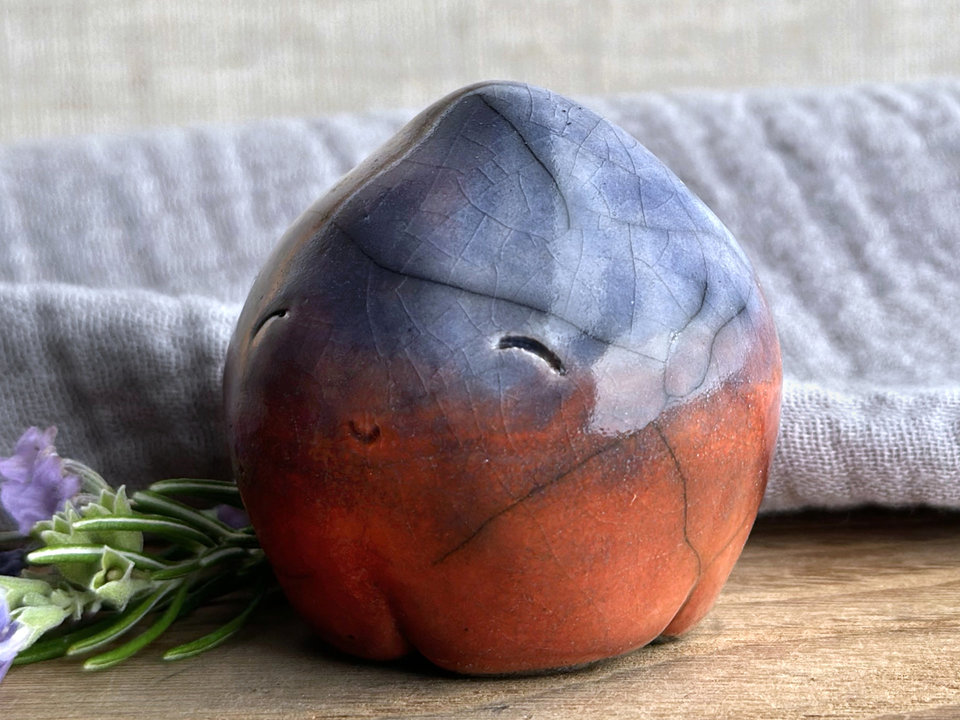 Small autumn spirit nature guardian sculpture | Shinto, shamanism statue