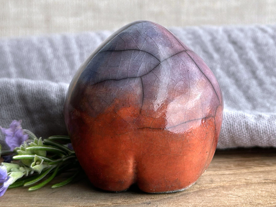 Small autumn spirit nature guardian sculpture | Shinto, shamanism statue