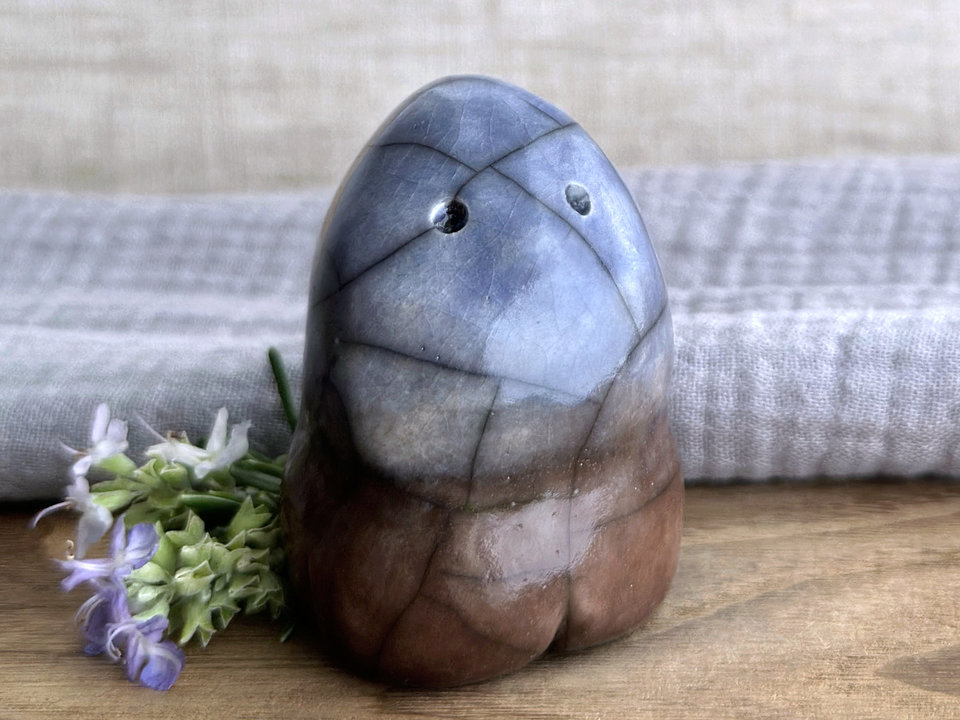 Winter creature guardian spirit sculpture | Shinto, shamanism statue