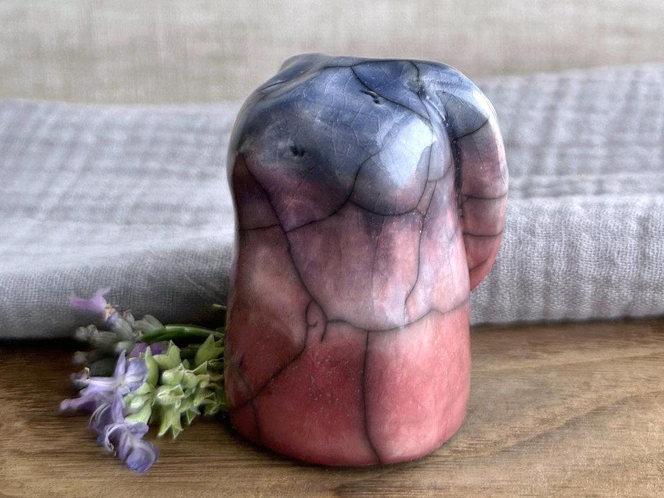 Rabbit of gentle joy kami spirit guardian sculpture | Shinto shamanism raku bunny