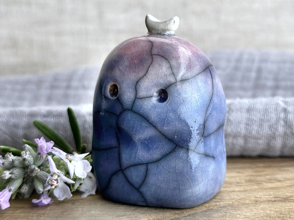 First light moon nature spirit kodama guardian sculpture | Shinto, shamanism