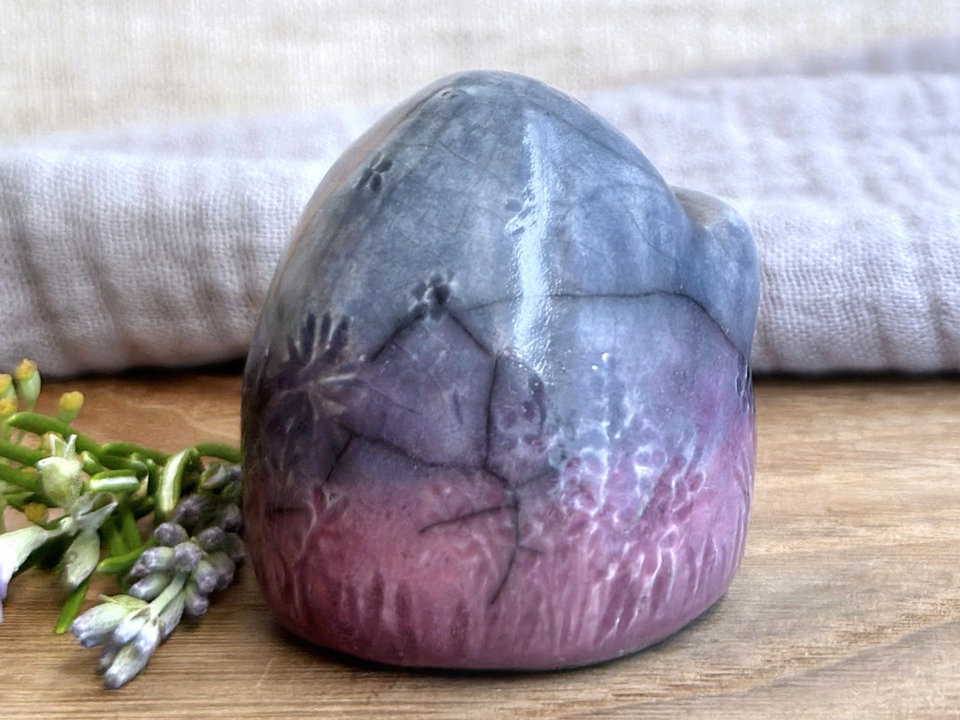 Winter dusk elemental spirit guardian sculpture | Shinto, shamanism statue