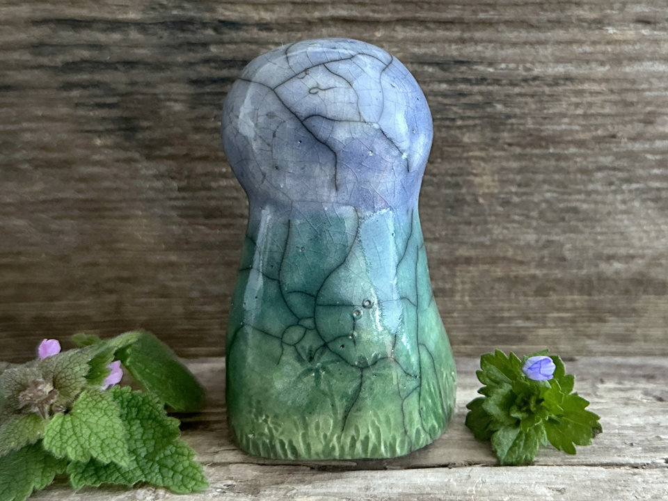 Earth spirit mother kami nature spirit sculpture | Shinto shamanism gaia statue