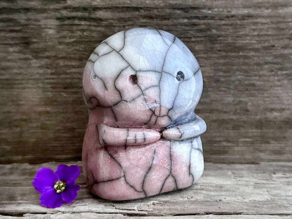 Trans pride kodama forest nature spirit kami sculpture | shamanism totem, Shinto guardian