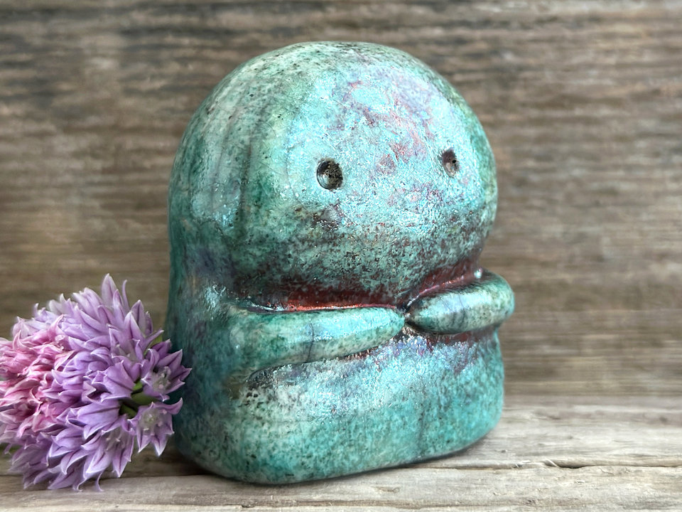 Kodama forest nature spirit raku kami sculpture | shamanism totem, Shinto guardian