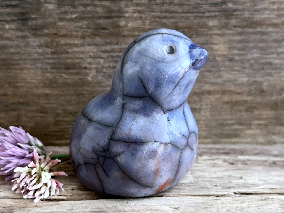 Bird of comfort nature spirit guardian sculpture | Shinto shrine, shamanism totem