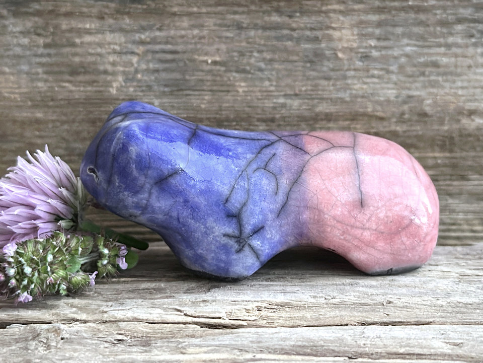 Twilight bear guardian spirit sculpture | Shinto shrine, shamanism totem