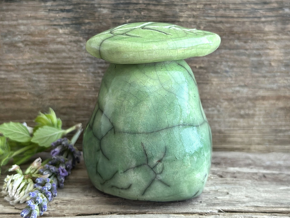 RESERVED: Nature spirit a bit like a pear | Shinto shamanism earth spirit kami sculpture