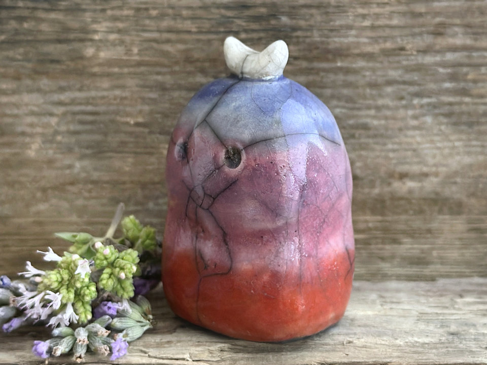 Dawn moon nature spirit kodama guardian sculpture | Shinto, shamanism