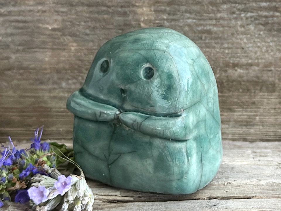 Kodama tree & nature spirit kami sculpture | Shinto guardian statue, shamanism totem