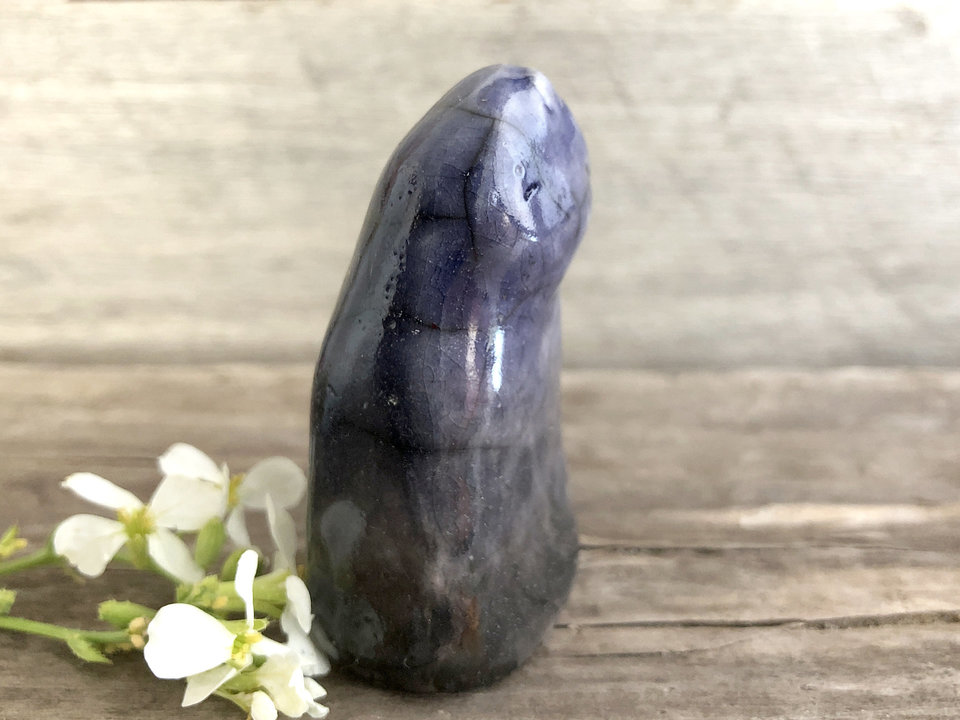 Kami spirit of dusk and gentle night | Shinto, Shamanism, pagan statue for kamidana shrine or altar | rewilding healing totem sculpture