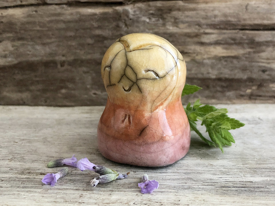 Sunrise Jizo heart joy sculpture | Shinto kamidana shrine, Buddhist raku statue | grief and loss, hope, guardian, protection