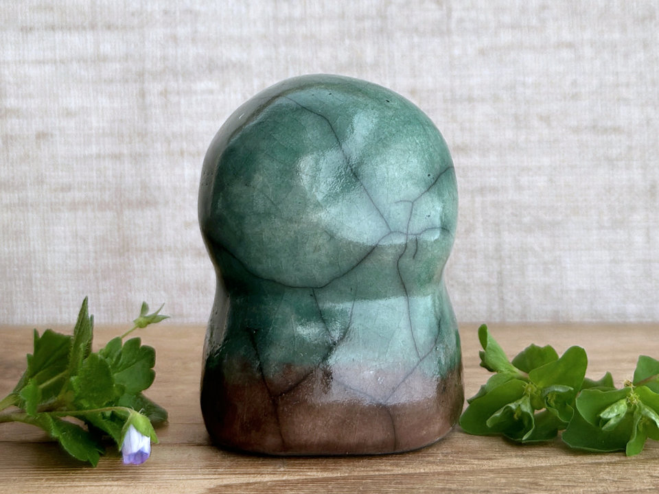 Winter woodlands Jizo guardian statue | Shinto kamidana shrine friend