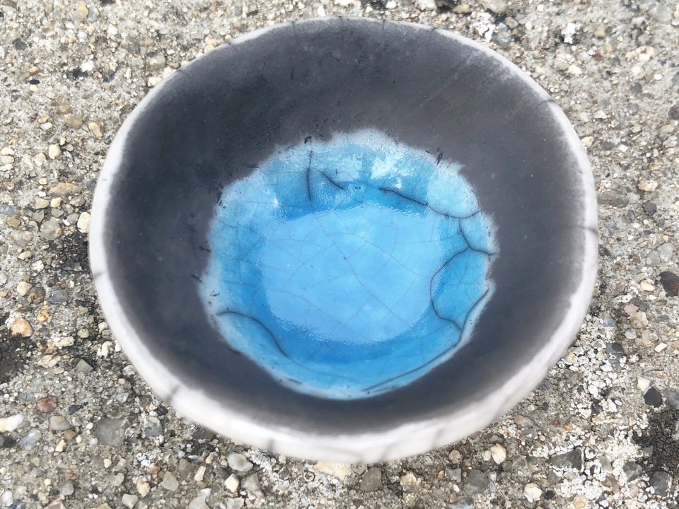 Little raku offering bowl for prayer, shrine, altar, ceremony, wishing, intention | Shinto, shamanism, pagan | sacred sculpture