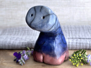 A nightish creature who appeared in my mind | Shinto sculpture, shamanism totem