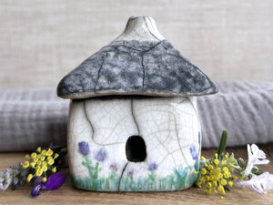 Comfy fairie cottage | Shinto, shamanism, wabi-sabi rustic spirit house