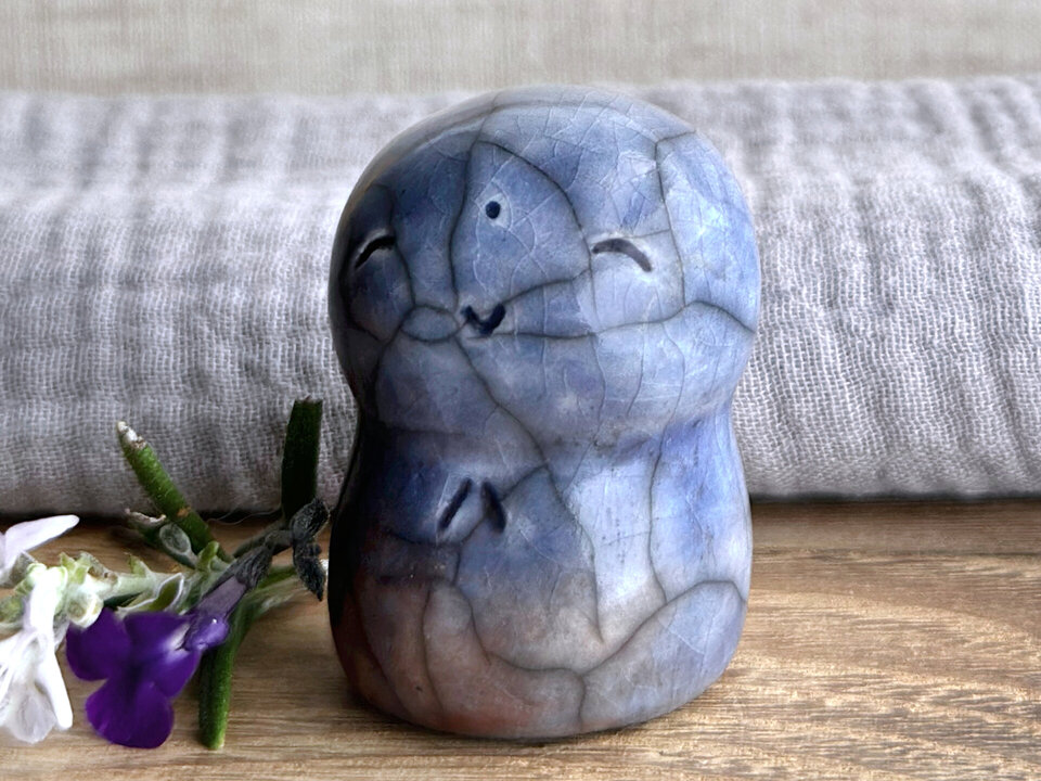 Jizo of winter peace guardian statue | Shinto kamidana shrine friend