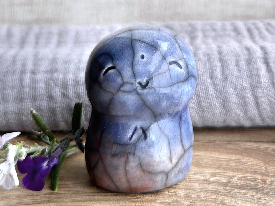 Jizo of winter peace guardian statue | Shinto kamidana shrine friend