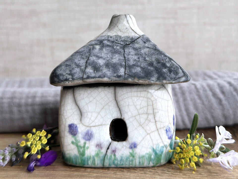 Comfy fairie cottage | Shinto, shamanism, wabi-sabi rustic spirit house
