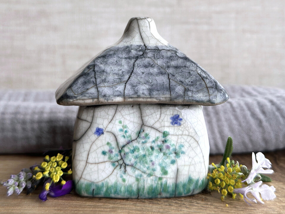 Comfy fairie cottage | Shinto, shamanism, wabi-sabi rustic spirit house