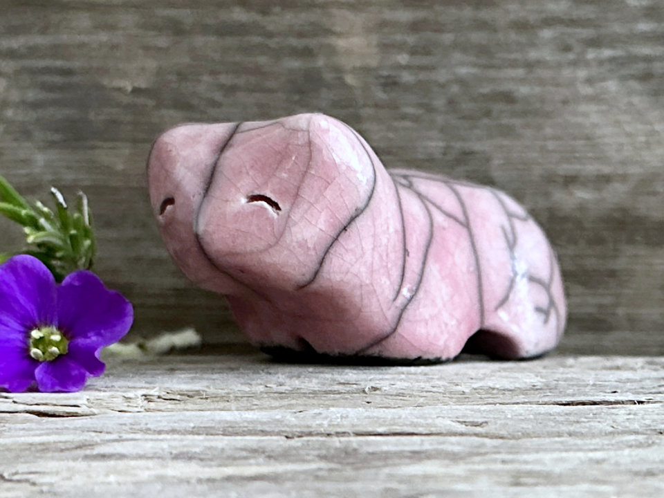 Comfort bear guardian nature spirit sculpture | Shinto shrine, shamanism totem statue