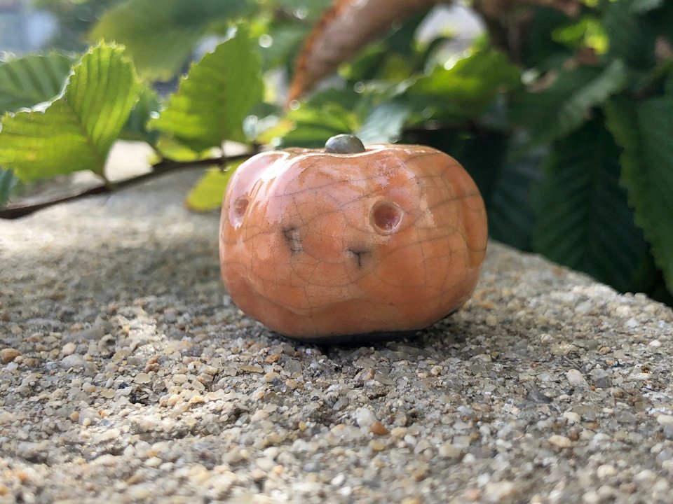 Pumpkin spirit sculpture | Halloween, Samhain, jack o'lantern decoration